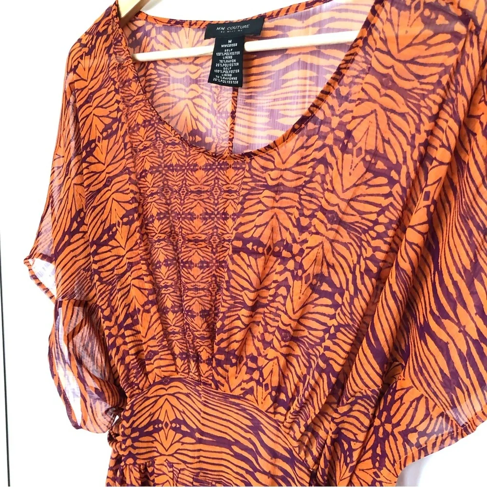 MM Couture by Miss Me Kaftan Cover Up Dress Sz M